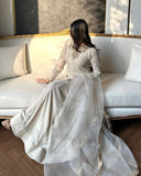 Exclusive White Korean Satin Silk Embroidery Palazo Kurti With Dupatta